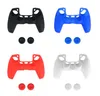 4 kolory miękkie pokrywa ochronna silikonowa skóra do PlayStation 5 Sterownik PS5 Gamepad Protector Anti-Slip Cap