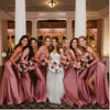 2021 new Sexy Bridesmaid Dresses wedding dresses bridal gowns Elegant Evening Formal Dresses Maid Of Honor gown A line Prom Split