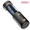 Leten Male Masturbator for Man Bluetooth Interact with Phone Automatic Thrust Vibrator Real Vagina Pussy Adult Sex Toys for Men7435868