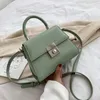 Cross Body Stone Patent Mini Crossbody Bags For Women Small Handbag Bag PU Leather Hand 2021 Ladies Designer Tote