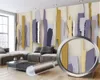 Custom 3d Geometric Wallpaper Square 3d Wallpaper Living Room Bedroom Wallcovering HD Classic 3d Wallpaper