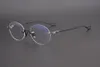 Newarrival CH Retro-Vintage-Rundbrillengestell für Unisex 55-20-145 Leichtes Titan-Business-Randlos für RX-Originalverpackung