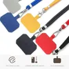 Universele Crossbody Patch Telefoon Lanyards Mobiele Telefoon Strap Lanyard 9 Kleuren Soft Touw voor Hanging Cord Cell Phones Chains