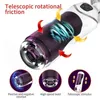 Nxy Automatic Aircraft Cup Rotary Telescopic Piston Male Masturbation Machine Flute Penis Inhaler Vibrator Hands Free Sex Machine 0114