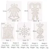 Christmas Decorations Cross-Border Decoration Snowflake Tree Pendant Candy Crutch Bell