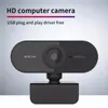 1080p HD Webkamera med MIC Rotatable PC Desktop Webkamera Cam Mini Computer Web Camera Cam Video Recording Work