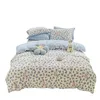 Beddengoed sets winter verdikte melkvezel bed vierdelig set dubbelzijdig koraal fleece dekbedovertrek teddy pluche vel drie stuk