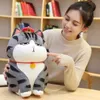 30/40cm Plush Toys Animal Cat Cute Creative Soft Toys Cushion Stuffed Gift Doll Owl Puppies Pillow Gift T200901