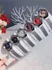 Reloj de pulsera de cuarzo estilo hebilla magnética banda de acero de Metal estilo flor rosa para mujer marca de moda Di09302H