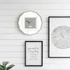 Abstract Nordic Design Wall Clock Luxury Living Room Creative White Wall Clock Fashion Simple Modern Unique Wandklok Home HX50WC H1230