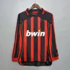 Les fans sont en tête de TEES 11 12 Shirts rétro Home 93 94 95 96 97 Gullit Soccer Jersey 02 03 04 05 Maldini van Basten Football Kaka Inzaghi 06 07 2009 Pirlo Shevchenko Baggi J240309