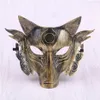 Masque de loup épais Costume d'horreur Costume d'horreur Masques Halloween Masquerade Party Décoration adulte FillesA50 A54