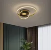 Lustre Led moderne Lumières pour salon chambre Lamparas de lustre ultra-minces luminaires montés en surface techo Rectangle