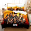 Red Dead Redemption Theme 3D Beddengoed Sets Skinfriendly Polyester Bushed Fabric Deksel Set voor volwassenen en kinderen General Q6705776