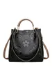 Top1 bucket bag voor dames van 2021 plus-size vintage zachte leren crossbag