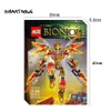 Smartable BIONICLE 209PCS TAHU IKIR 액션 인물 빌딩 블록 장난감 호환 주요 브랜드 71308 + 71303 BIONICLE 소년 선물 C1114