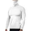 Herr t-shirts män mask skjortor långärmad fitnesskläder snabb torr manlig jogging träning cykling springa bodybuilding outd2383