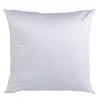 Vanlig vit sublimering av tom kuddefodral Fashion Cushion Kudde omslag för värmepresstryck Kastkuddtäcken Dekorativ1109071