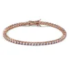 Tennisarmband Designer diamanten armbanden voor vrouwen Luxe sieraden cadeau 3 4 5 6 mm 7 8 inch mode moissanite witgoud Zirkoon 303T