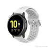 20mm 22mm Silikonowy Watch Watch Zegarek Zegarek Dla Xiaomi Watch Color Samsung Galaxy Watch Huawei Gear Sport Nadgarstek miękki