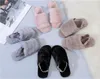 2022Latest Autumn And Winter Leisure Plush Slippers Printed Flat Comfortable Home Slippers For Ladies Classic Interlock Fur Slides
