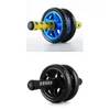 Abs Healthy Belly Wheel Abroller Core Fitness Silencio Equipo de entrenamiento Mujer Hombre Roller Trolley Wheel Deporte Ejercicio 22zd K2