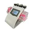 Mais novo 40K máquina de cavitação ultra-sônica 8 pads lipoaspiração lllt laser laser rf vácuo máquina de emagrecimento de pele de pele de cuidados com a pele equipamentos de spa
