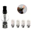 Smoking Accessories Replacement Ceramic Core Coil for Glass Globe Wax Vaporizer OIL DOME GLOBE RIG SET VAPOR
