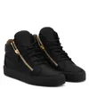 Marca Uomo Confortevole pelle floccata Scarpe casual in metallo Scarpe eleganti da festa Scarpe da uomo Sneakers stringate Colore nero Taglia grande mkjaa0004