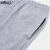 FQLWL Streetwear Harem Sweat Pants Women Joggers Black White High Waist Pants Female Ladies Trousers Winter Loose Track Pants T200727