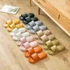 EVA Massage Thick Bottom Slippers Summer Home Indoor Couple Sandals Bathroom Bathing Non-Slip Women's And Men's Shoes 220111
