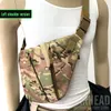 Multifunctional Concealed Tactical Storage Gun Bag Holster Men's Left Right Nylon Shoulder Bag Anti-theft Bag Chest Hunting266P