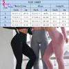 SEXYWG Fitness Yoga Legging Frauen Hohe Taille Nahtlose Workout Hosen Mode Sexy Butt Push Up Gym Sport Leggings Active H1221