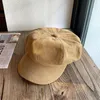 Berets Boinas Para Mujer Octagonal Hat Summer Thin Korean Style Madeny British Retro Caps для женщин, хижина Дамен Капелуш, 2021