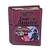 Pins, Brooches Beetlejuice Handbook For The Recently Deceased Enamel Pin And Brooch Halloween Gothic Laple Fans Collection Gifts1