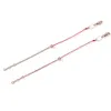 B01001F Linha de rosca vermelha Made Made String Chain Bracelets Breakets para Mulheres Jóias de Presente de Aniversário Y11192485686