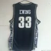 Ucuz Patrick Ewing # 33 Georgetown Basketbol Takımı Tüm Boyutları Erkek Kadın Gençlik XS-5XL