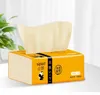 8 sacs de papier mouchoir en bambou Papier Protection de l'environnement Papier recyclé Serviettes ménagères 300 feuilles / pack Papiers de toilette