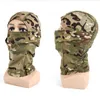 Tactical Camuflagem Balaclava Face Face Máscara Wargame Exército Caçador Ciclismo Ciclismo Capas Multicam Multicam CP Rosto Cachecol Bandana Y1229