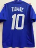 الفانيلة الكلاسيكية لكرة القدم الفرنسية 1990 1996 1998 2000 2002 2006 Platini Battiston Zidane Givash Trezeguet Henry France Djorkaeff Football Shirt