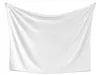 Sublimación Mantas para bebés Manta de poliéster Cálido Sofá suave Cubierta Blanco Transferencia térmica Impresión Swaddle Wrap A02