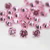 5000 stks 5A 0.8-3mm ronde vorm kleur losse cubic zirconia cz steen, roze, granaat rood, zwart, paars, olijf geel