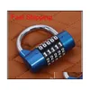 5 Digits Password Safety Lock Wide Shackle Combination Padlock Gym Cabinet Lock Cupboard Wardrobe Coded qylSYu dh2010266B