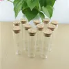 24pcs/lot 30*100mm 50ml Cork Stopper Glass Bottle Spicy Storage Container Jars Vials DIY Crafthigh qualtity