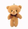 Pluche sleutelhanger hanger knuffelberen pop baby shower gunst cartoon dierlijke feest decoraties 12 cm kleurrijk