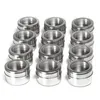 Small Seasoning Box Stainless Steel Salt Pepper Jar Container Powder Box Tool For Home Kitchen organizer