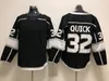 Mens 2022 Reverse Retro Hockey Jerseys Purple Mens 11 Anze Kopitar 8 Drew Doughty 99 Wayne Gretzky 22 Kevin Fiala Camisas cosidas negras Classic S-XXXL