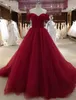 Tulle Ball Gown Quinceanera Abiti in pizzo Appliques Sweet 16 Plus Size Party Prom Abiti da sera Custom Made QC1525