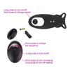 NXY Plug anale vibratore anale Mannelijke Prostaat Massage Draadloze Afstandsbediening Anello del pene Vertraging Ejaculatie Cock Sex Toys Voor Mannen1215