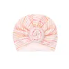 Kinderen print babyhoed kinderen boog pet pasgeboren meisjes fotografie rekwisieten lente herfst modis beanie tulband baby rekwisieten h jlljuo